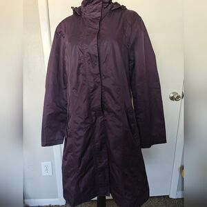 Rain coat Tailored M 40/42 EUR Plum Long
